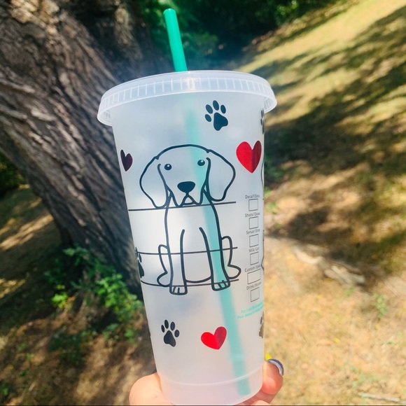 Mother of Weims Weimaraner  Starbucks Cold Cup - Picture 4 of 6